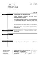 Standard UNE-EN 1297:2006 18.1.2006 preview
