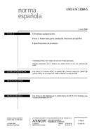 Standard UNE-EN 13084-5:2006 21.6.2006 preview