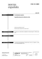 Standard UNE-EN 13085:2001 16.7.2001 preview