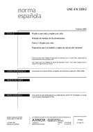 Standard UNE-EN 1309-2:2007 28.2.2007 preview
