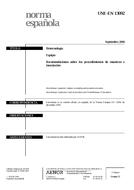 Standard UNE-EN 13092:2000 21.9.2000 preview