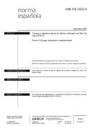 Standard UNE-EN 13121-4:2005 7.9.2005 preview