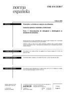 Standard UNE-EN 13130-7:2005 2.2.2005 preview