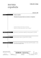 Standard UNE-EN 13226:2009 9.12.2009 preview