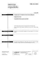 Standard UNE-EN 13315:2003 31.1.2003 preview