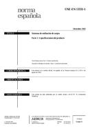 Standard UNE-EN 13331-1:2002 16.12.2002 preview