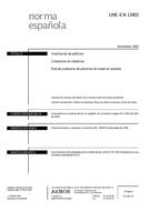 Standard UNE-EN 13403:2003 28.11.2003 preview