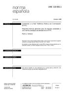 Preview UNE 133001-1:1995 16.10.1995