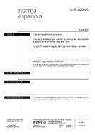 Standard UNE 152001-1:2007 21.3.2007 preview