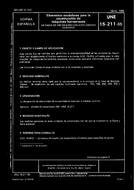 Standard UNE 15211:1985 15.3.1985 preview