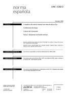 Standard UNE 15302-2:2003 31.10.2003 preview
