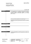 UNE 157751:2006