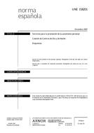 WITHDRAWN UNE 158201:2007 27.12.2007 preview