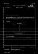 Standard UNE 16152:1985 15.1.1985 preview