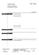 Standard UNE 172401:2007 3.10.2007 preview