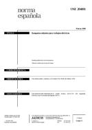 Standard UNE 204001:1999 29.3.1999 preview