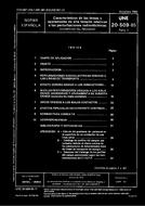 Standard UNE 20509-1:1985 15.12.1985 preview
