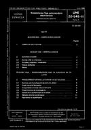 Standard UNE 20545-1:1985 15.7.1985 preview