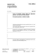 Standard UNE 20706-1:1996 19.6.1996 preview