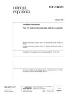 Standard UNE 21302-715:1997 29.1.1997 preview