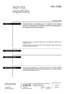 Standard UNE 215001:2004 31.12.2004 preview