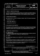 Standard UNE 26206:1983 15.2.1983 preview