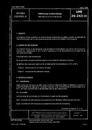 Standard UNE 26243:1986 15.4.1986 preview
