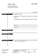 WITHDRAWN UNE 26494:2004 20.2.2004 preview