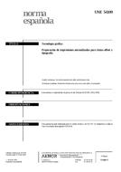 Preview UNE 54109:2000 26.4.2000