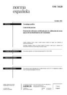 Standard UNE 54120:2001 19.10.2001 preview