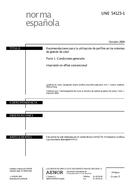 Standard UNE 54123-1:2004 8.10.2004 preview