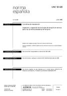 Standard UNE 58428:1995 28.6.1995 preview