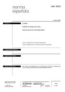 Standard UNE 59535:2007 14.3.2007 preview