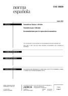 Standard UNE 69039:2002 27.6.2002 preview