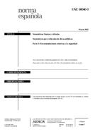 Standard UNE 69040-3:2002 21.3.2002 preview