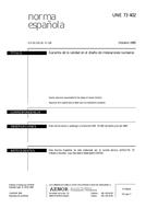 Standard UNE 73402:1995 24.10.1995 preview
