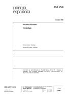 Standard UNE 7540:1998 6.10.1998 preview