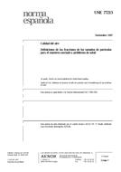 Standard UNE 77213:1997 28.11.1997 preview