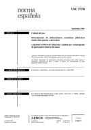 UNE 77250:2001