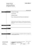 Standard UNE 83461-2:2005 23.11.2005 preview