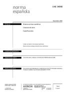 Standard UNE 84048:2005 16.11.2005 preview