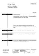 Standard UNE 84300:2006 31.5.2006 preview
