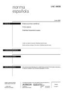 Preview UNE 84698:2007 27.6.2007