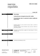 Standard UNE-EN 13441:2002 17.10.2002 preview