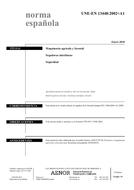 Standard UNE-EN 13448:2002+A1:2010 5.1.2010 preview