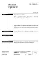 Standard UNE-EN 13451-6:2001 30.10.2001 preview