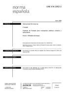 Standard UNE-EN 13452-2:2004 7.4.2004 preview