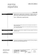 Standard UNE-EN 13454-1:2006 22.2.2006 preview