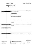 Standard UNE-EN 13477-1:2001 21.9.2001 preview