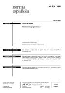 Standard UNE-EN 13488:2003 21.2.2003 preview